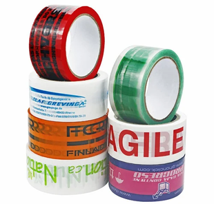 Duct tape with logo 48mm x 66m x 45mkm 240821.7369 photo