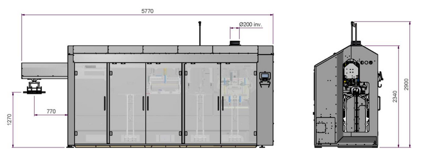 Open bags filling line Autopac EC 5.46 240103.5502 photo