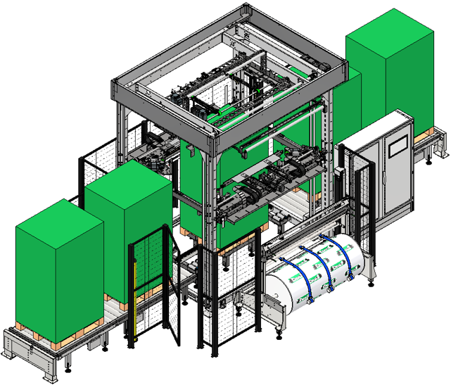 Bags palletizing classic line PM800-9 | HM80 240103.5651 photo