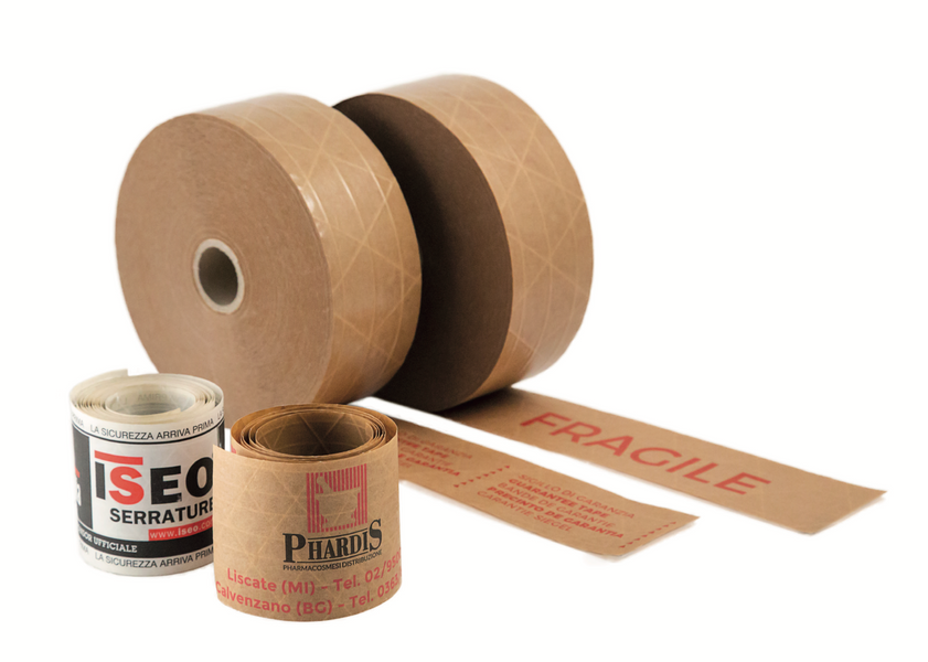 Paper water-activated gummed tape 50mm x 200m x 111g/m2 18150 photo