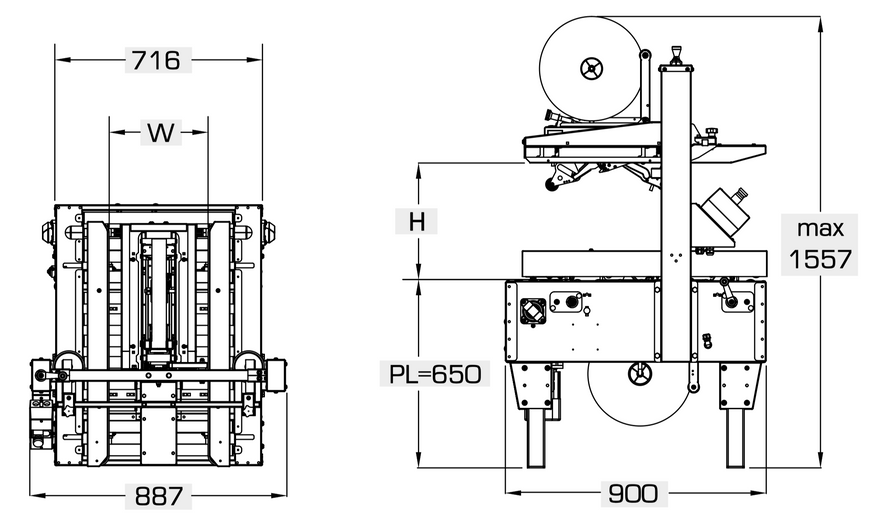 Case sealer GEM 50/52 250105.8502.2 photo