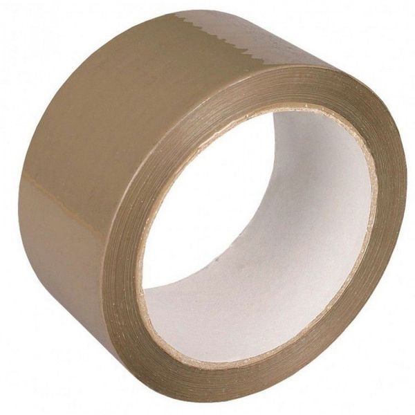 Brown duct tape 48mm x 66m x 40mkm 240821.7363 photo